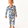 Posh Peanut Fall Posh Peanut Milk And Cookies Long Sleeve Pajamas Infant Clothing