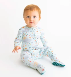 Baby Registry Posh Peanut Briella Footie Zippered One Piece