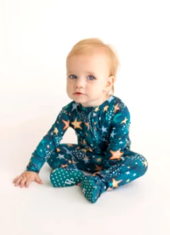 Posh Peanut Fall Posh Peanut Rogan Footie Zippered One Piece