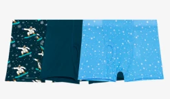 Posh Peanut Fall Infant Clothing Posh Peanut Yeti 3-pc Boxer Brief Set