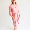 Posh Peanut Fall Infant Clothing Posh Peanut Dusty Rose Robe