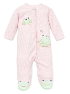 Baby Registry Frog Friends Footed One-Piece