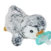 RazBaby Baby Accessories Reilly Penguin Razbuddy Paci Holder