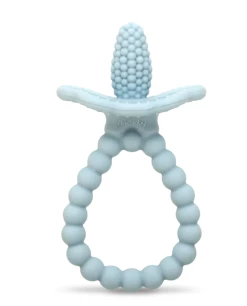 RazBaby Baby Accessories Blue Razberry Silicone Teether