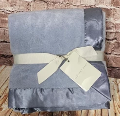 Elegant Baby EB FLEECE BLANKET W/SATIN