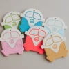 Three Hearts VW Bus Silicone Teether