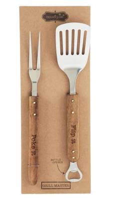 Mudpie Decor Grill Master Utensil Set