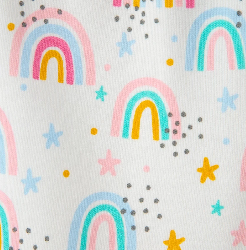 Cheap 💯 Little Me Infant Clothing Rainbow 2pc Set W/Hat ❤️ 3 Little Me Infant Clothing Rainbow 2pc Set W/Hat