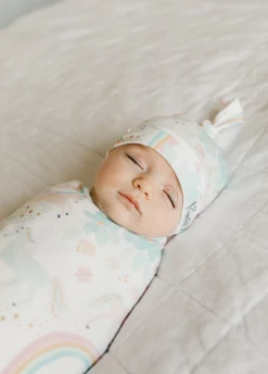 Copper Pearl Baby Accessories CP Whimsy Knit Swaddle Blanket