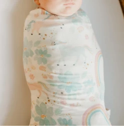 Copper Pearl Baby Accessories CP Whimsy Knit Swaddle Blanket