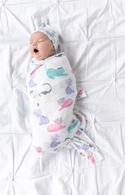 Copper Pearl CP Sassy Knit Swaddle Blanket