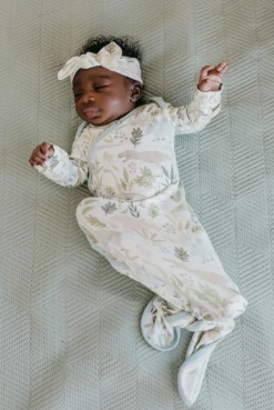 Copper Pearl Baby Accessories CP Rex Knotted Gown