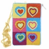 Jane Marie Gifts Multi Heart Beaded Purse