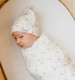 Copper Pearl Baby Accessories CP Arlo Top Knot Hat