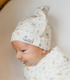 Copper Pearl Baby Accessories CP Arlo Top Knot Hat