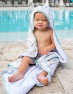 New ✔️ Copper Pearl Baby Accessories CP Rex Hooded Towel 🎉 6 Copper Pearl Baby Accessories CP Rex Hooded Towel