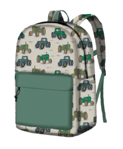 Jane Marie Big Green Tractor Backpack