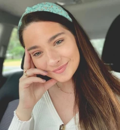 Headbands Of Hope Blue Vintage Floral Headband