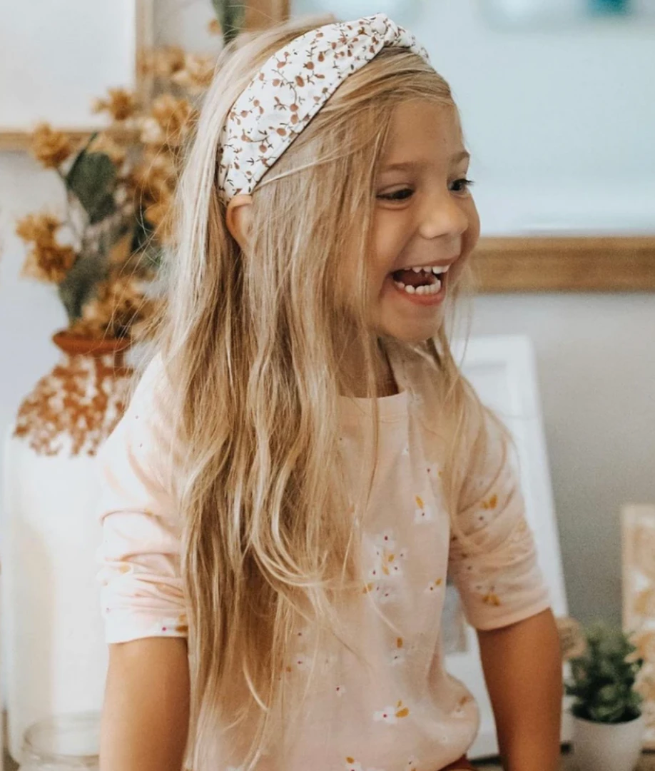 New 👍 Headbands Of Hope Baby Accessories Cream Vintage Floral Headband ⌛ 2 Headbands Of Hope Baby Accessories Cream Vintage Floral Headband