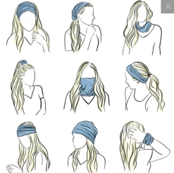 Headbands Of Hope White Tube Turban Baby Accessories