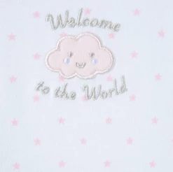 Little Me Pink Welcome To The World Sleeper Gown And Hat Infant Clothing