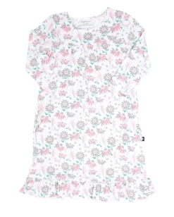 Sweet Bamboo Infant Clothing Retro Flower Boho Dress