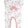 Baby Registry Retro Flower Long Romper
