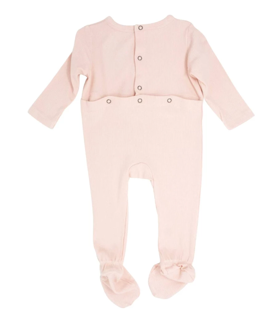 Budget ❤️ Baby Registry Perfect Pink Footie W/Bum Flap 👍 2 Baby Registry Perfect Pink Footie W/Bum Flap