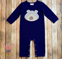 Natalie Grant Fall 50% Off Fall Clothing Boy Bear Romper