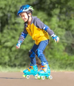 HEARTHSONG Toys One2Go Adjustable Roller Skates Featuring Shark Wheels Jr.