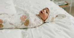 Copper Pearl Baby Accessories CP Ferra Knit Swaddle Blanket
