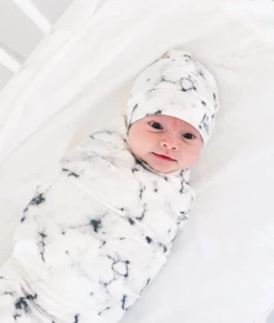 Copper Pearl CP Marble Top Knot Hat Baby Accessories