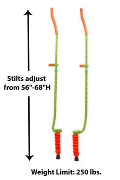 Promo 👍 HEARTHSONG Pogo Stilts Toys ❤️ 5 HEARTHSONG Pogo Stilts Toys