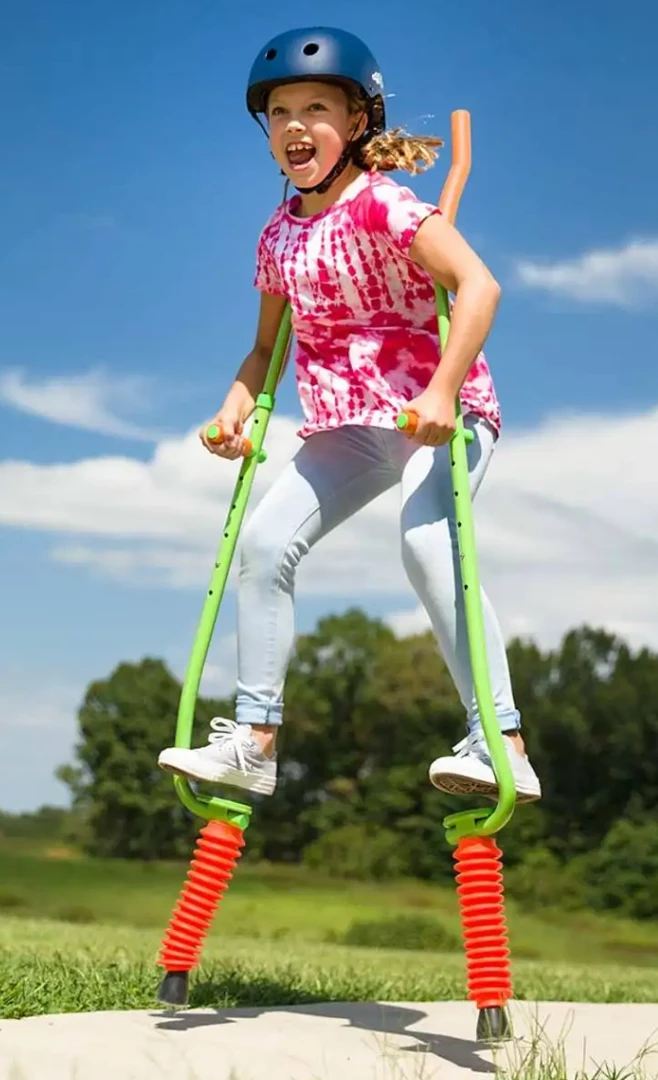 Promo 👍 HEARTHSONG Pogo Stilts Toys ❤️ 4 HEARTHSONG Pogo Stilts Toys