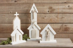 Mudpie Decor Med Church Table Sitter