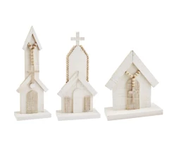 Mudpie Decor Med Church Table Sitter