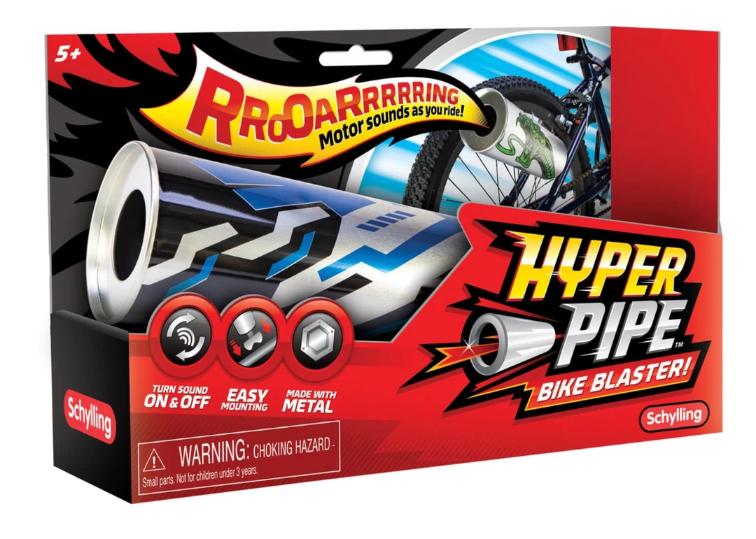 Brand new 🔥 SCHYLLING Hyper Pipe Bike Blaster Toys 🔥 2 SCHYLLING Hyper Pipe Bike Blaster Toys