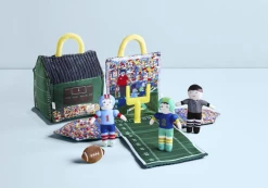 Mudpie Accessories Football Plush Set