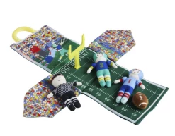 Mudpie Accessories Football Plush Set