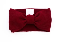 Bella Reese Deep Red "chandler'' Wide Width Headwrap