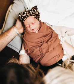 Bella Reese Leopard "chandler" Wide Width Headband