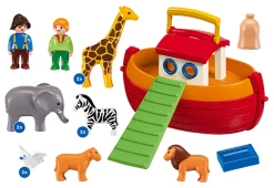 Coupon 🌟 PLAYMOBIL Toys My Take Along 123 Noah's Ark 🛒 5 PLAYMOBIL Toys My Take Along 123 Noah's Ark