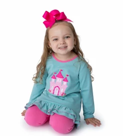 Be Mine Fall Princess Castle Legging Set 50% Off Fall Clothing
