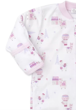 Kissy Kissy Llama In Paris Footie Infant Clothing