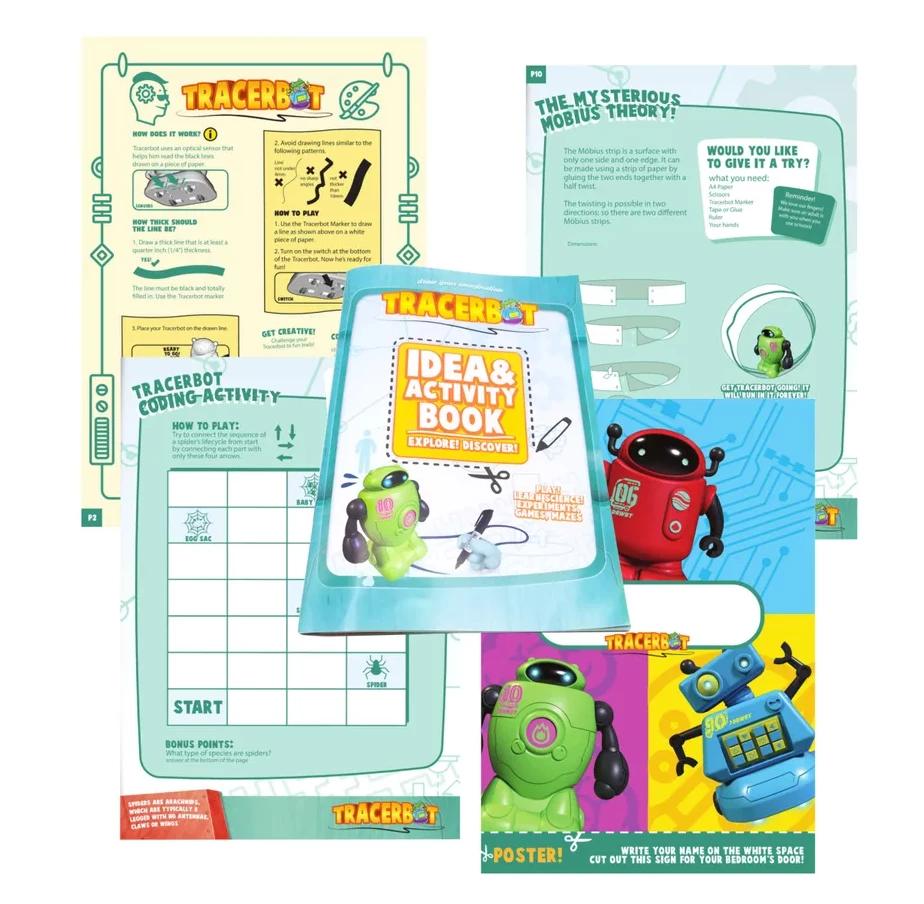 Flash Sale π MUKIKIM Tracerbot - Set Toys 𧨠3 MUKIKIM Tracerbot - Set Toys