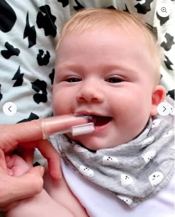 Baby Registry Jack N' Jill Stage 1 Silicone Finger Brush