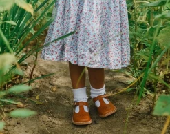 L'Amour Ollie T-Strap Mary Jane In Terra