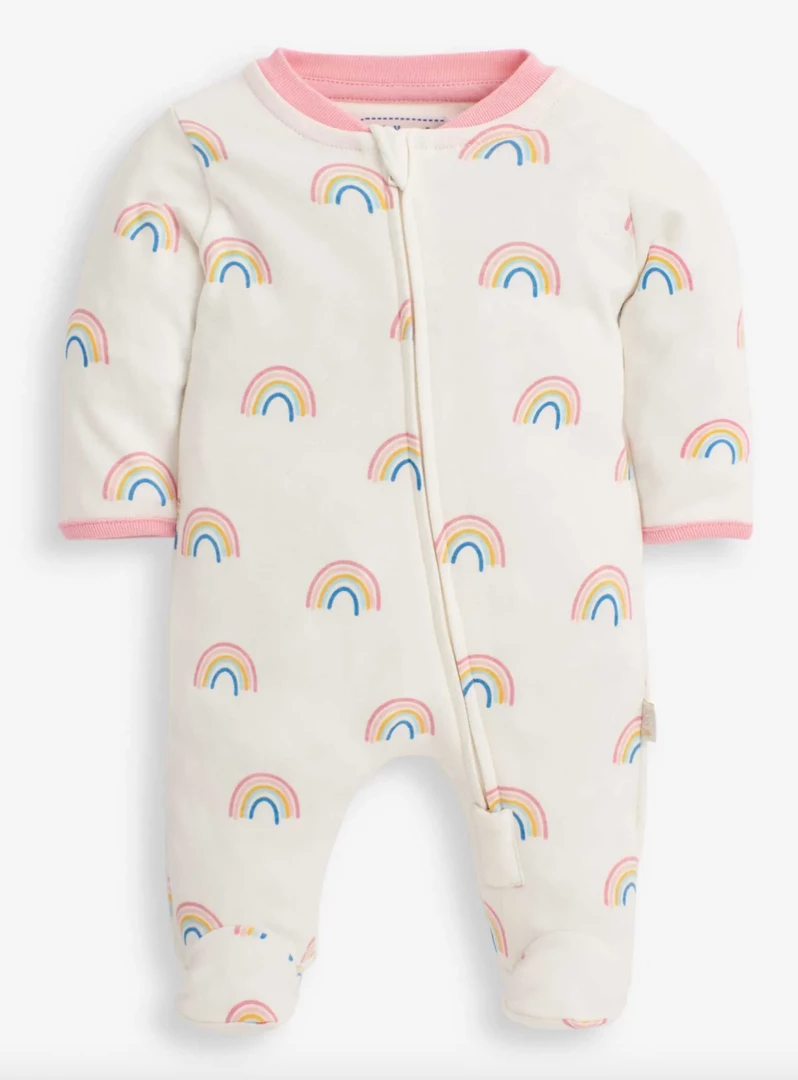 Best reviews of ✨ Baby Registry Rainbow Print Zip Sleepsuit ❤️ 2 Baby Registry Rainbow Print Zip Sleepsuit