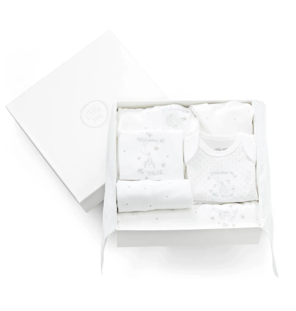 Brand new ๐ Little Me Welcome To The World Gift Box Set Infant Clothing โจ 2 Little Me Welcome To The World Gift Box Set Infant Clothing