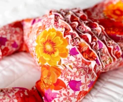 Sweet Bamboo Sophia Ruffled Zippered Footie Infant Clothing